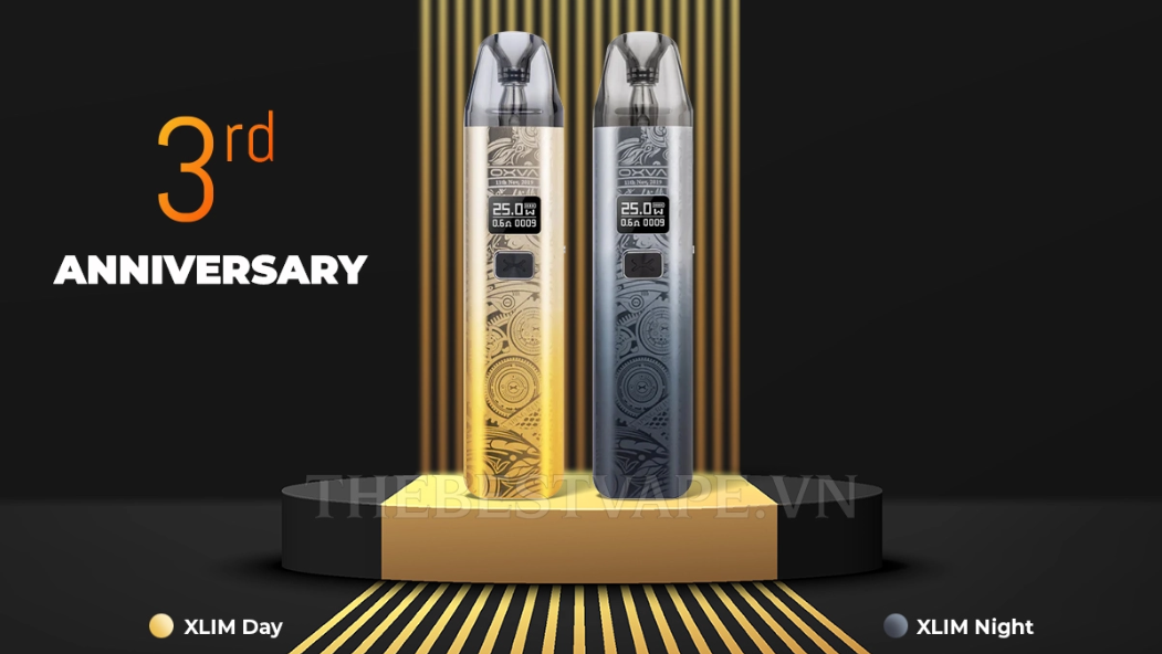 Review of the OXVA XLIM 3rd Anniversary Edition 25W Pod Kit VapeMall Review of the OXVA XLIM 3rd Anniversary Edition 25W Pod Kit VapeMall