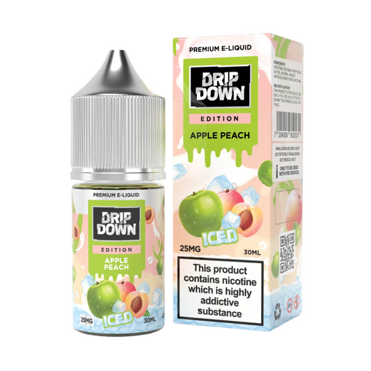 Drip Down Apple Peach Ice At Best Price In Pakistan - VapeMall