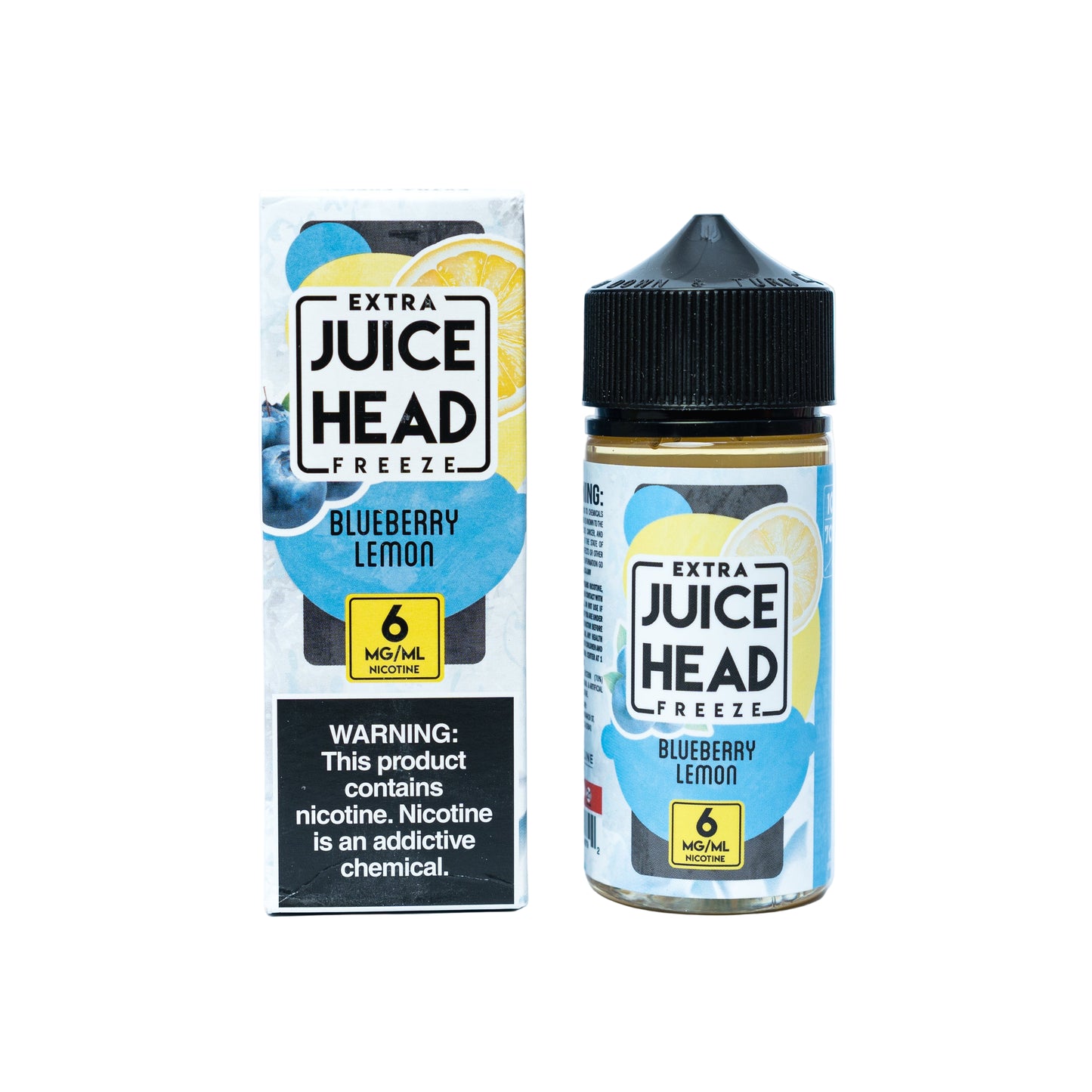 Blueberry Lemon Extra Freeze by Juice Head Eliquid and Ejuice