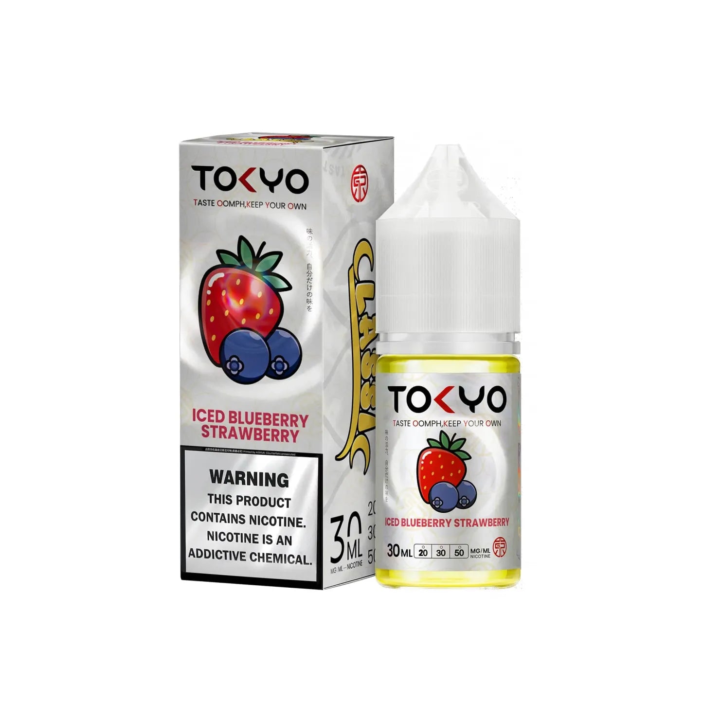 Tokyo Iced Blueberry Strawberry 30ml Vape Juice Price in Pakistan  VapeMall