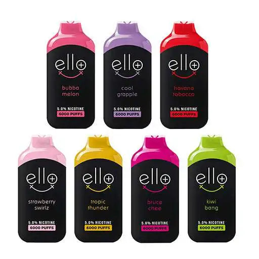 Blvk ELLO Disposable Vape 6000 Puffs At Best Price In Pakistan - VapeMall