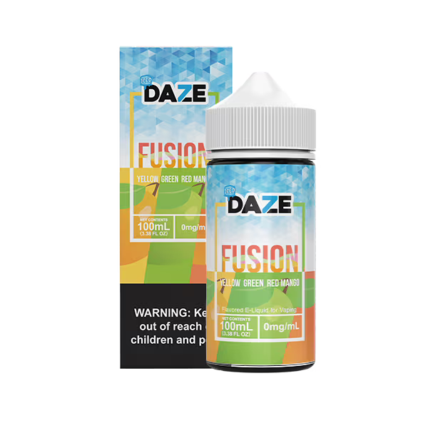 Yellow Green Red Mango Iced by 7 Daze Fusion 100 ml At Best Price In Pakistan