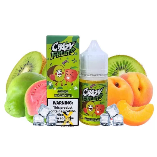 Guava Peach Kiwi By Tokyo Salt 30 ml Crazy Fruits At Best Price In Pakistan - VapeMall
