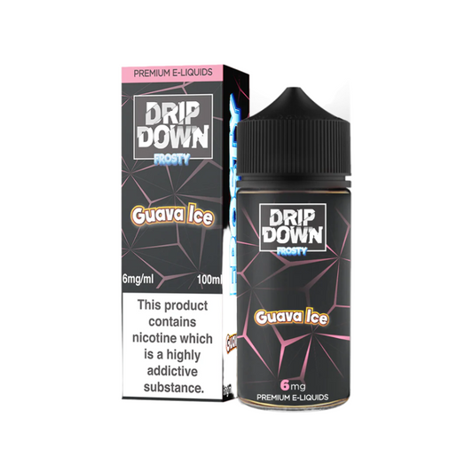 Drip Down Frosty Guava Ice 100 ml At Best Price In Pakistan - VapeMall