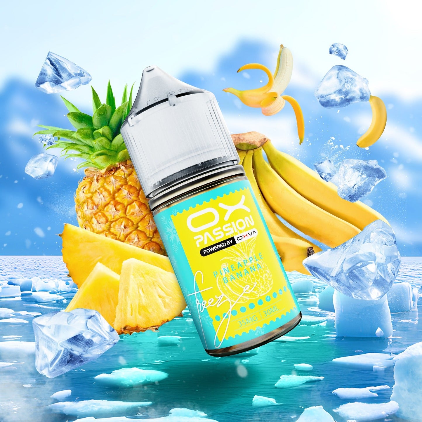 OX Passion Freeze Pineapple Banana By Oxva At Best Price In Pakistan