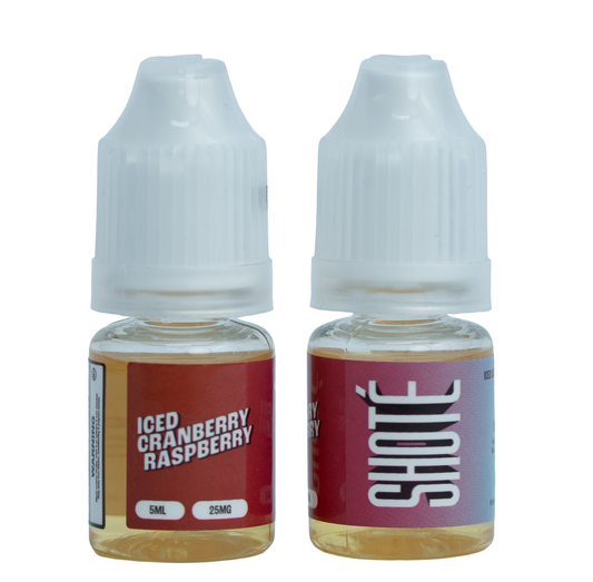 Shote Iced Cranberry Raspberry Nicotine Salt 5ml