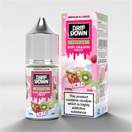 Drip Down Kiwi Dragon Fruit Ice At Best Price In Pakistan - VapeMall