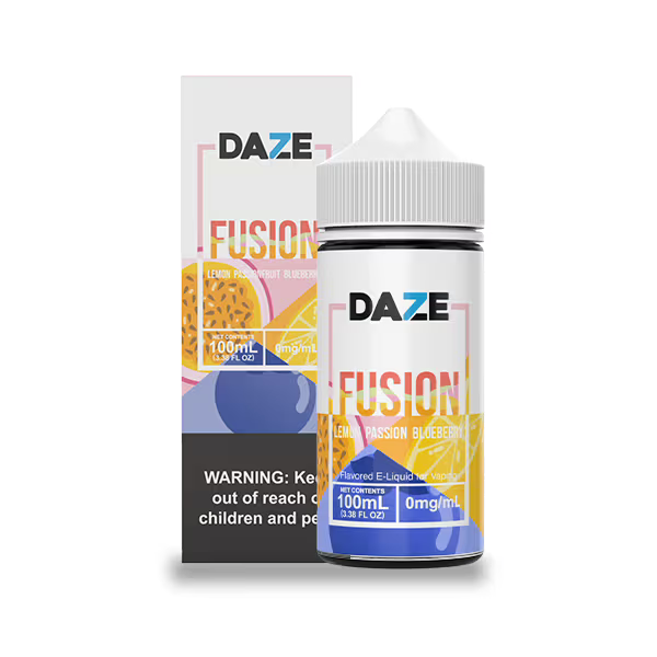 Lemon Passionfruit Blueberry by 7 Daze Fusion 100 ml At Best Price In Pakistan