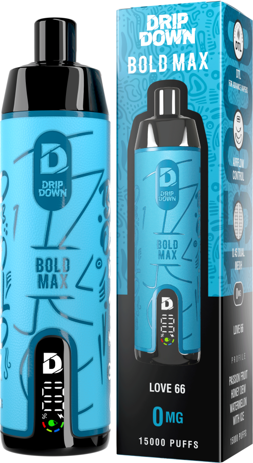 Bold Max DTL 15000 Puffs Disposable By Drip Down