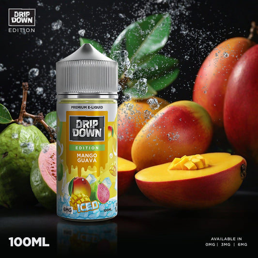 Drip Down Mango Guava Ice 100 ml At Best Price In Pakistan - VapeMall