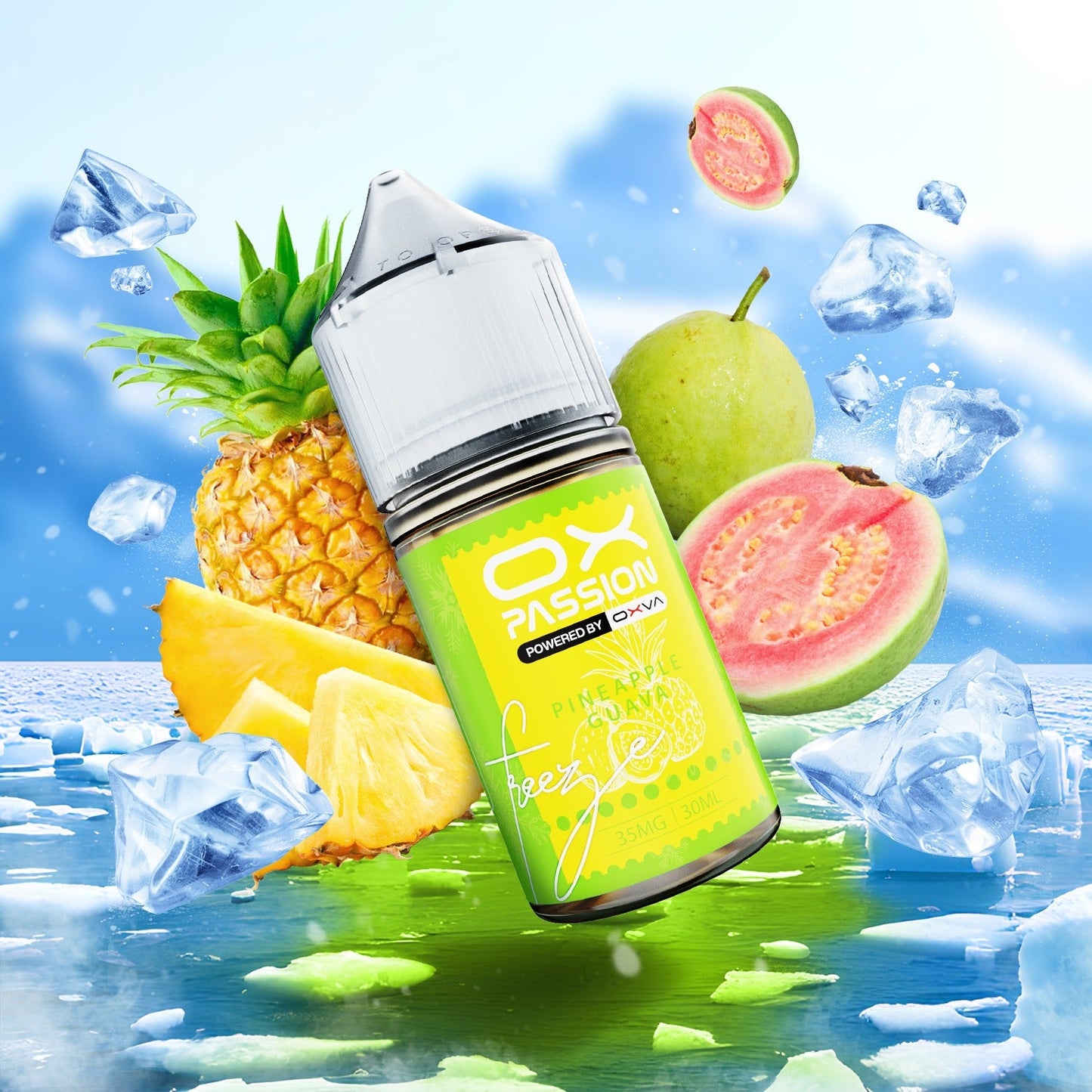 OX Passion Freeze Pineapple Guava By Oxva At Best Price In Pakistan