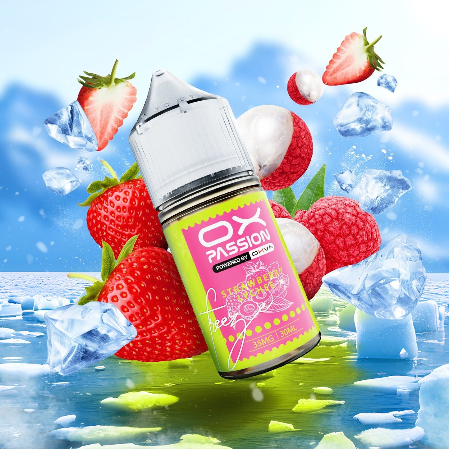 OX Passion Freeze Strawberry Lychee By Oxva At Best Price In Pakistan
