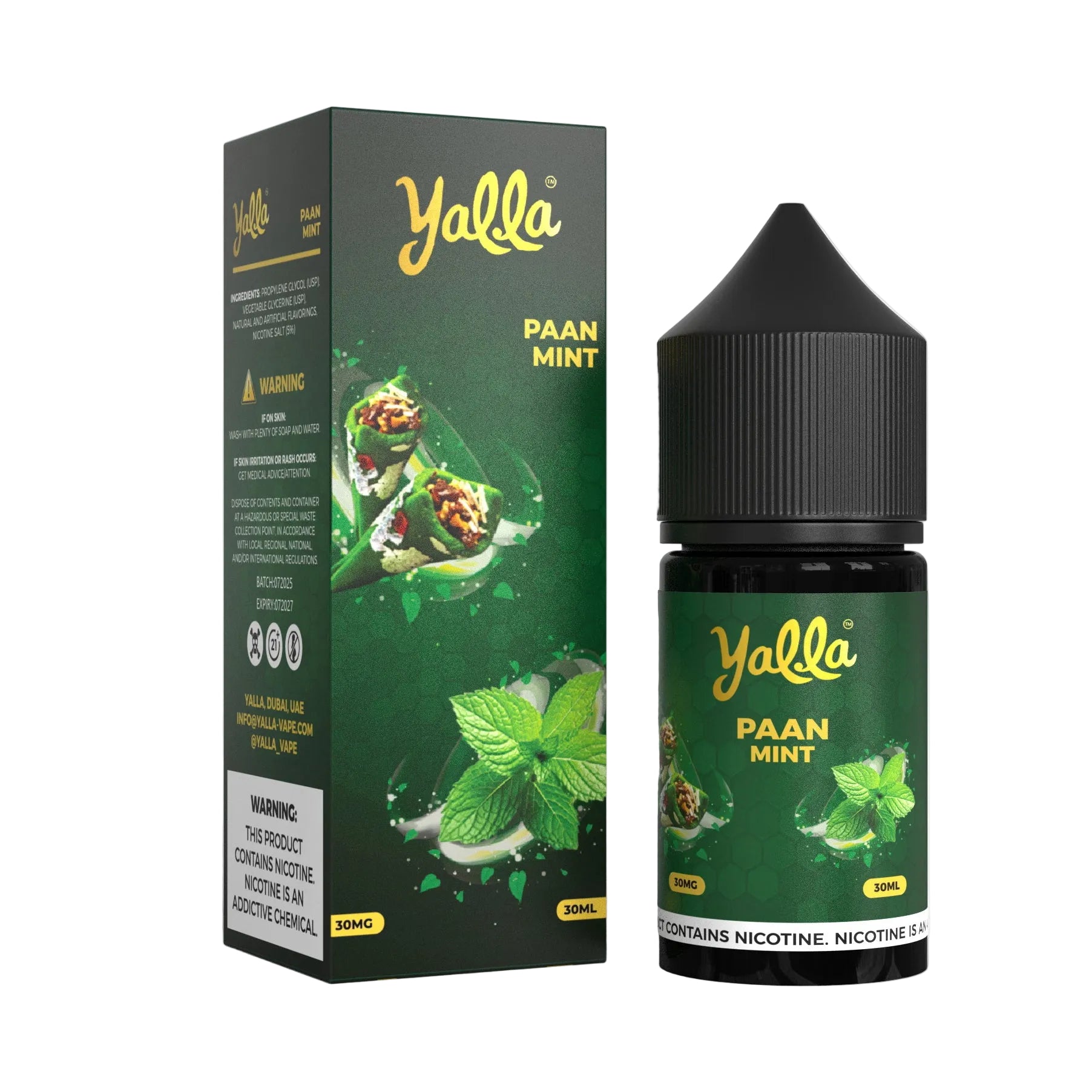 paan flavor vape Yalla Paan Mint Nic Salt 30ml Best Price in Pakistan – VapeMall paan flavor vape Yalla Paan Mint Nic Salt 30ml Best Price in Pakistan – VapeMall