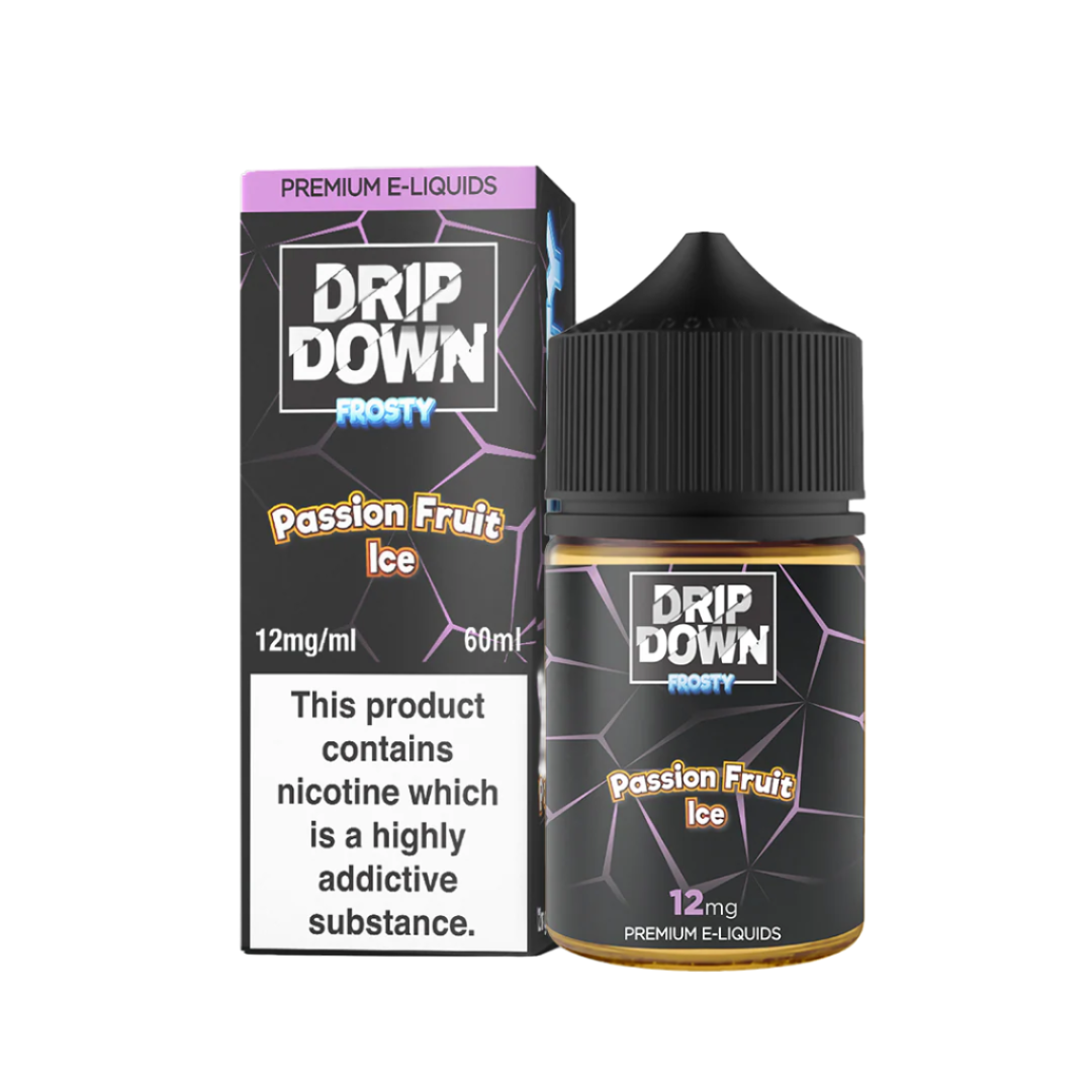 Drip Down Frosty Passion Fruit Ice 60 ml At Best Price In Pakistan - VapeMall