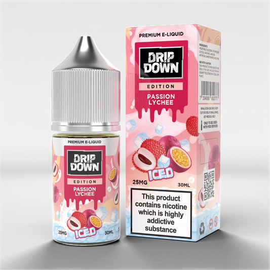 Drip Down Passion Lychee Ice At Best Price In Pakistan - VapeMall