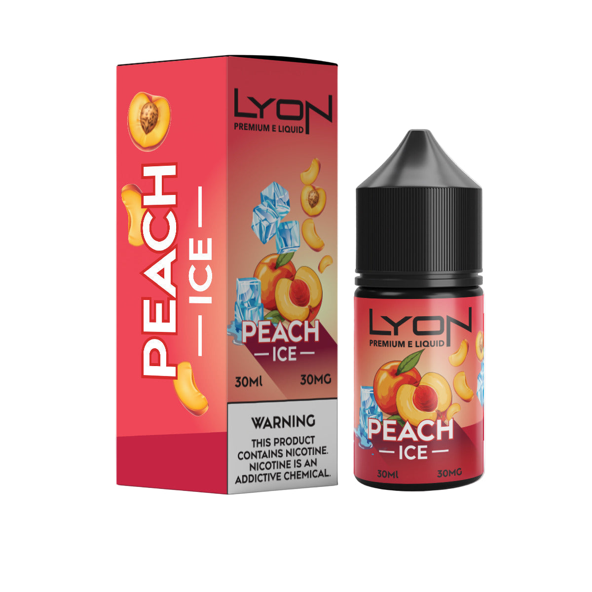 Lyon Peach Ice Nic Salt 30ml in Pakistan Vape Mall VapeMall Lyon Peach Ice Nic Salt 30ml in Pakistan Vape Mall VapeMall