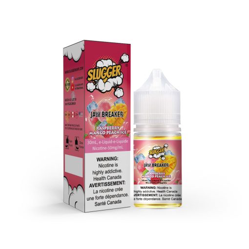 Slugger Raspberry Mango Peach Ice by Jaw Breaker Series 30ml At Best Price In Pakistan - VapeMall