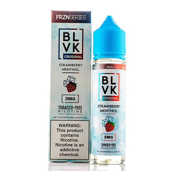Blvk Strawberry Menthol 60 ml (Frzn Berry) At Best Price In Pakistan - VapeMall
