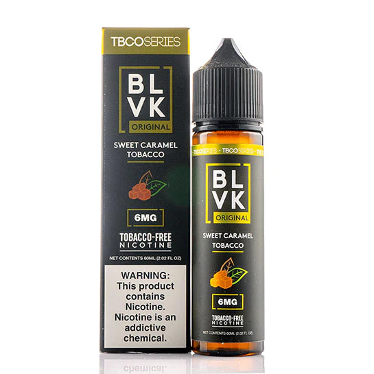 Blvk Sweet Caramel Tobacco 60 ml At Best Price In Pakistan - VapeMall