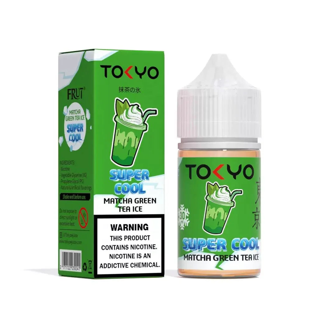 green tea vape juice Tokyo Matcha Green Tea Ice 30ml Super Cool