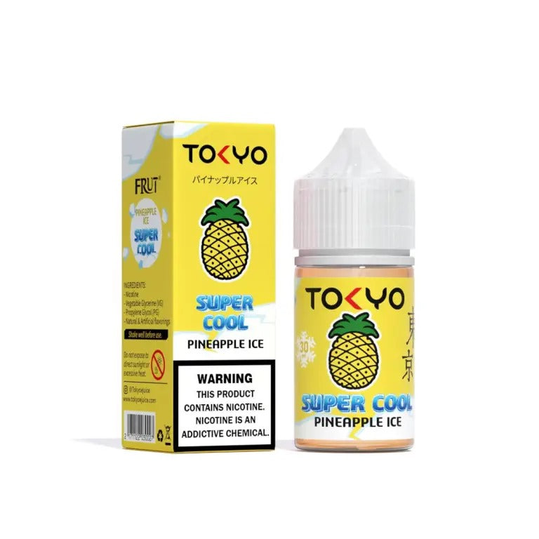 Tokyo Saltnic Pineapple Ice 30ml Super Cool | Vape Mall VapeMall Tokyo Saltnic Pineapple Ice 30ml Super Cool | Vape Mall VapeMall