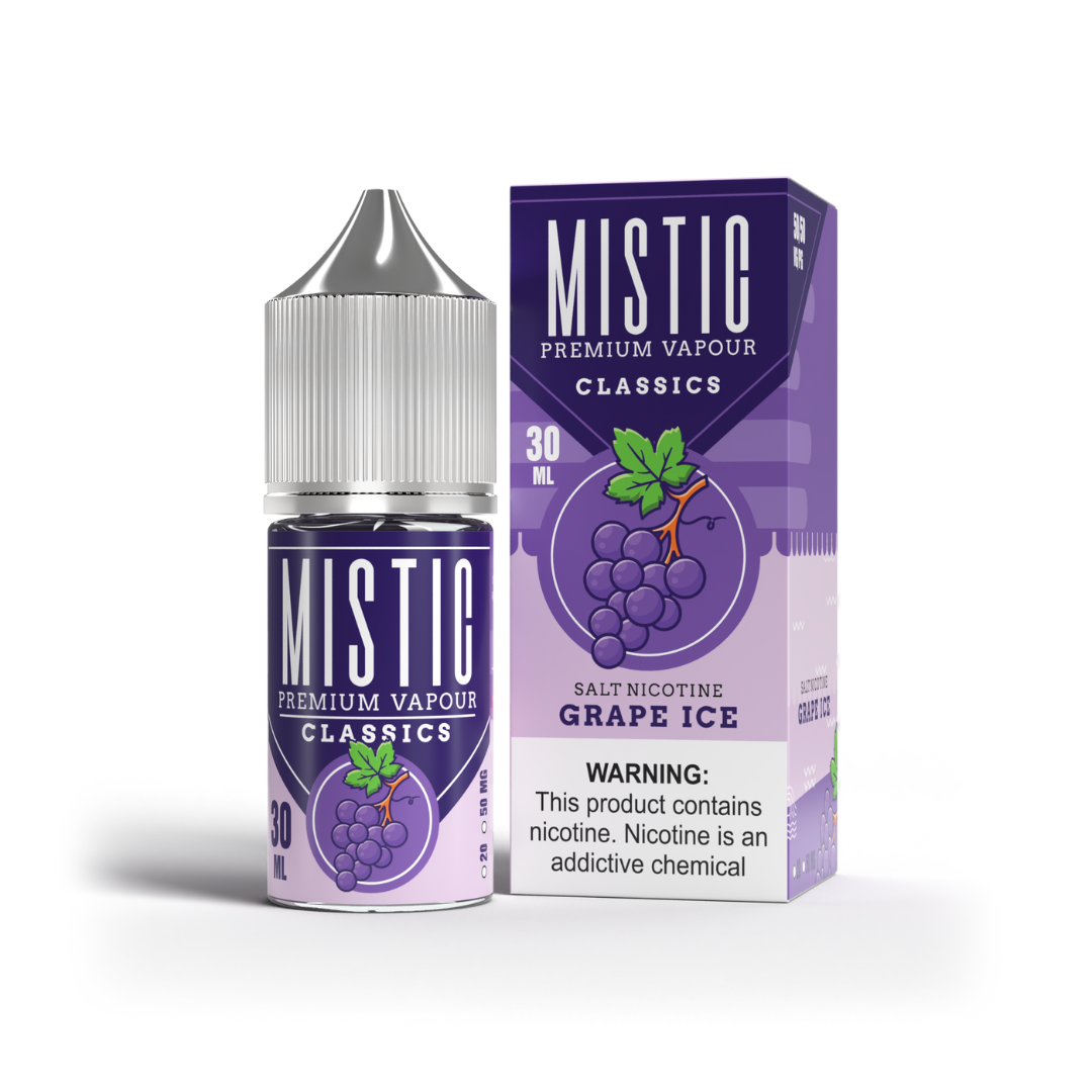 Grape Ice Nic Salt Mistic Vape Juice | 20mg & 50mg VapeMall Grape Ice Nic Salt Mistic Vape Juice | 20mg & 50mg VapeMall