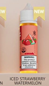 Iced Strawberry Watermelon By Tokyo Salt 60 ml At Best Price In Pakistan - VapeMall