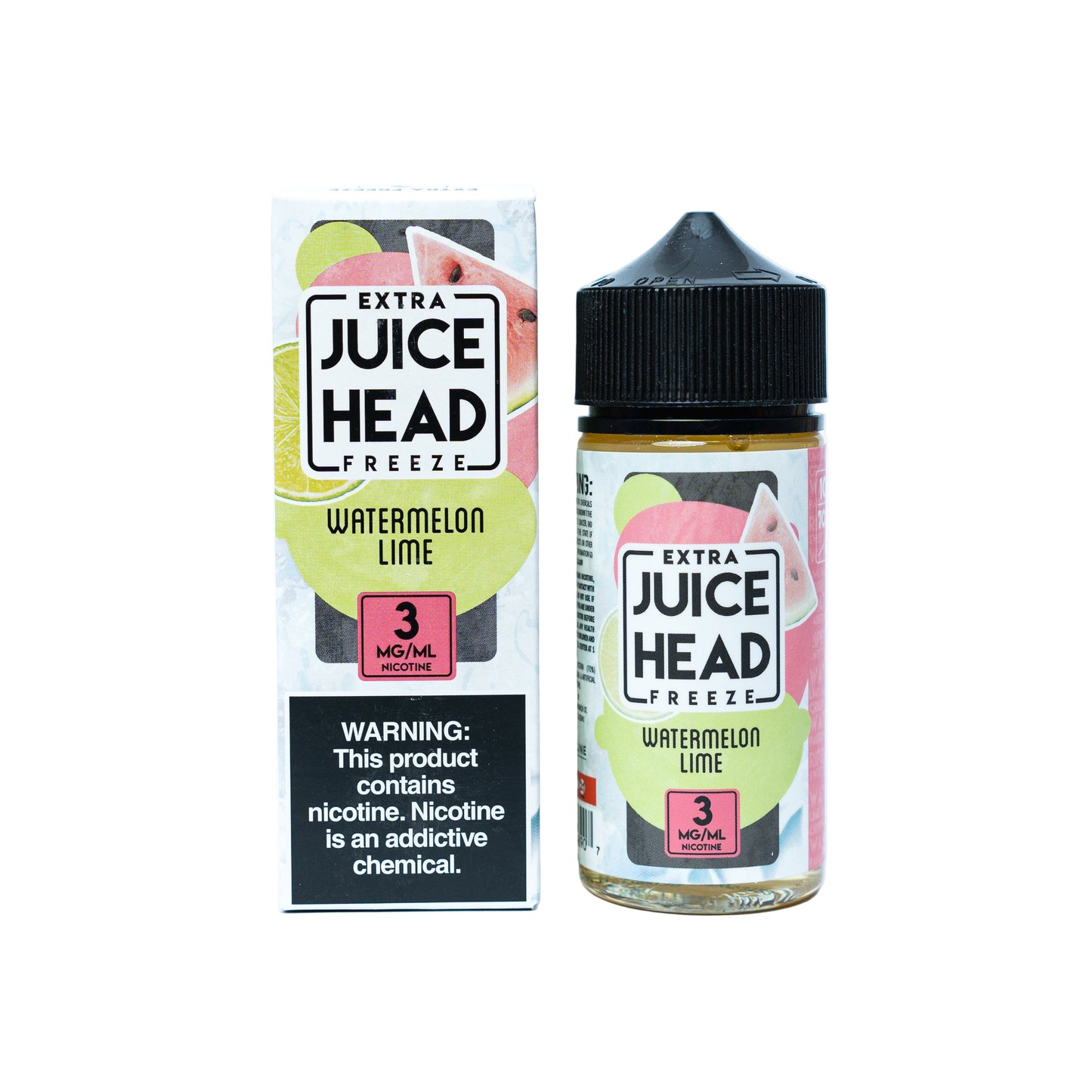 Watermelon Lime Extra Freeze by Juice Head Eliquid and Ejuice