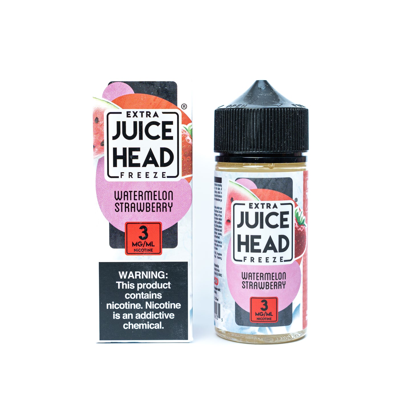 Juice Head Watermelon Strawberry Extra Freeze E-liquid 100ml Best Price In Pakistan