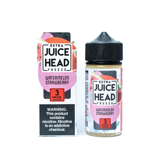 Juice Head Watermelon Strawberry Extra Freeze E-liquid 100ml Best Price In Pakistan