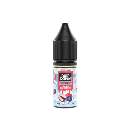 Drip Down Lychee Blueberry Ice 10ml-25mg by Edition Series At Best Price In Pakistan