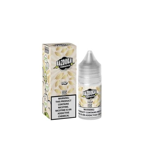 Bazooka Gold Tobacco Salt 30ml E-juice At Best Price In Pakistan - VapeMall