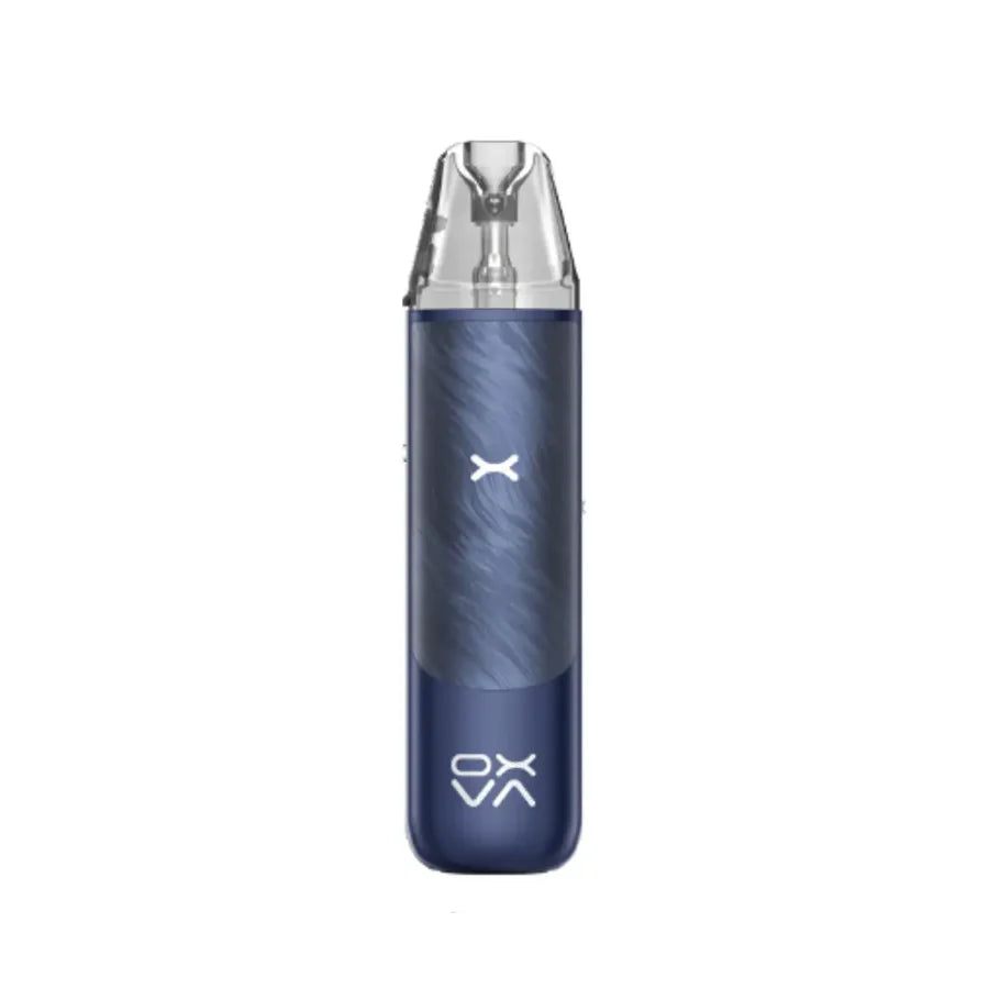 OXVA NeXLIM Go Pod Kit in deep starry blue, combining style with a cosmic visual appeal.