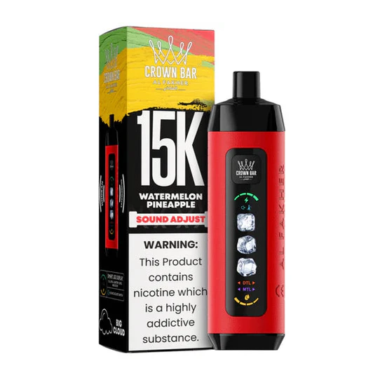 Al Fakher Crown Bar 15000 Ice Adjust Puffs Disposable