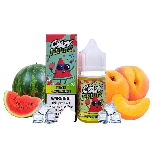 Peach Watermelon By Tokyo Salt 30 ml Crazy Fruits At Best Price In Pakistan - VapeMall
