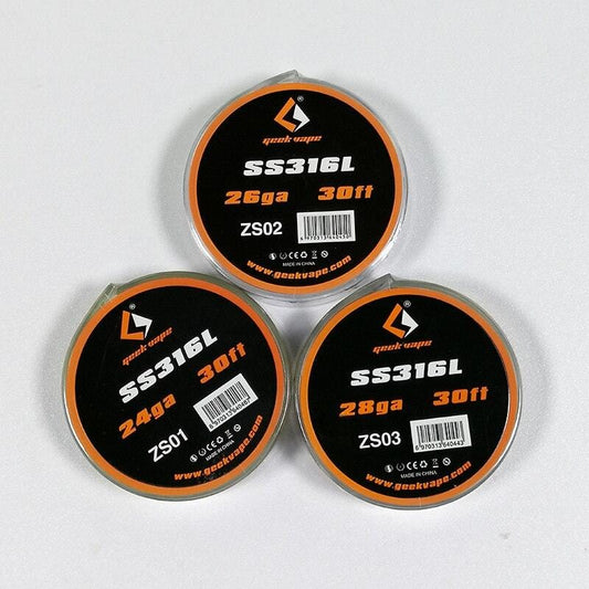 Buy GeekVape Atomizer DIY Tape Wire (Ni80) 30ft Best Price In Pakistan - VapeMall