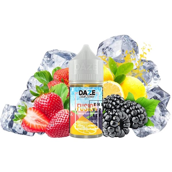 Buy Iced Strawberry Blackberry Lemon 7 Daze Fusion Salt At Best Price In Pakistan - VapeMall