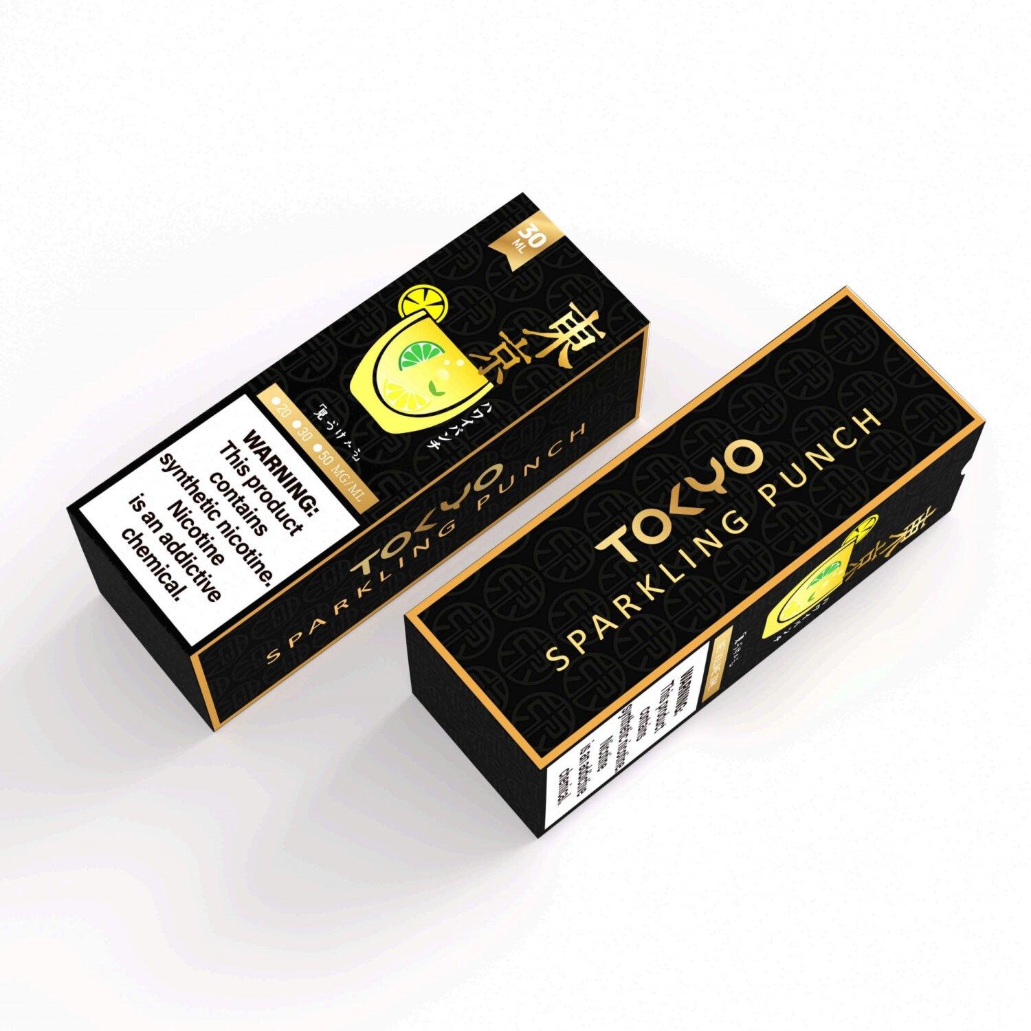 Buy Iced Sparkling Punch By Tokyo Salt 30 ml Golden Series at Best Price In Pakistan - VapeMall