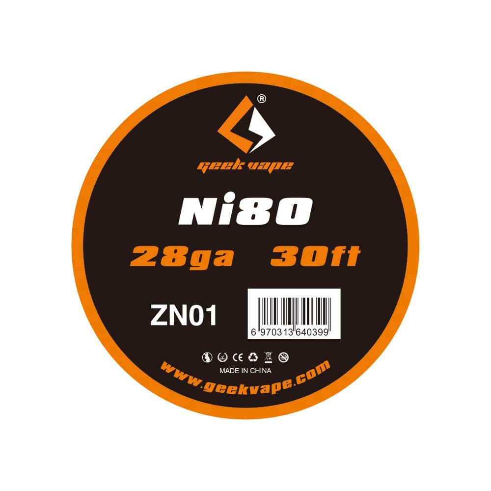 Buy GeekVape Atomizer DIY Tape Wire (Ni80) 30ft Best Price In Pakistan - VapeMall