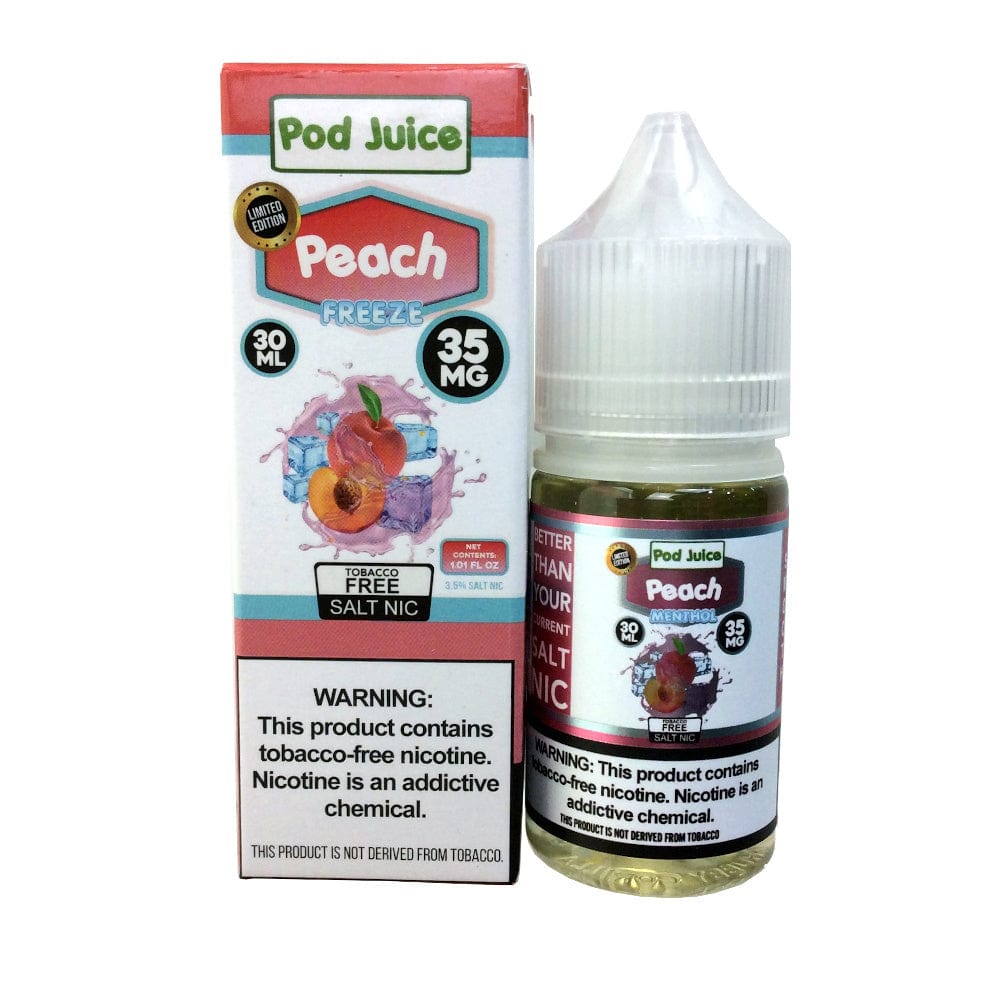 Buy Freeze Peach Pod Juice Salt 30 ml At Best Price In Pakistan - VapeMall