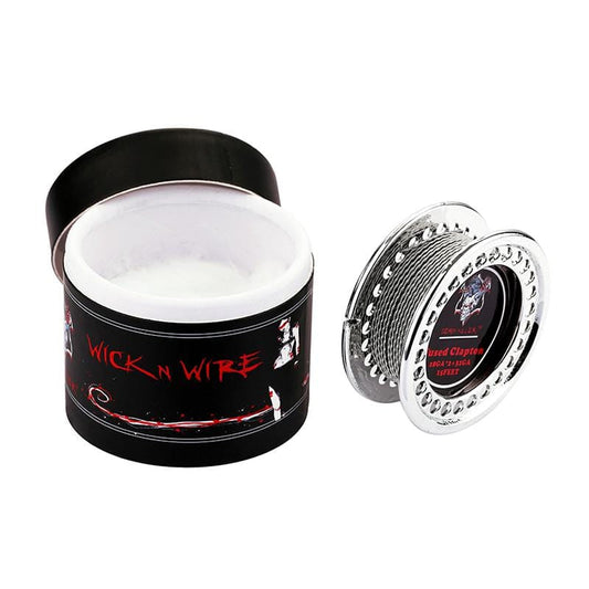 LTQ Demon killer Fused Clapton Wire 28GA*2+32GA Wire Cylinder Plastic Box 5m/Roll