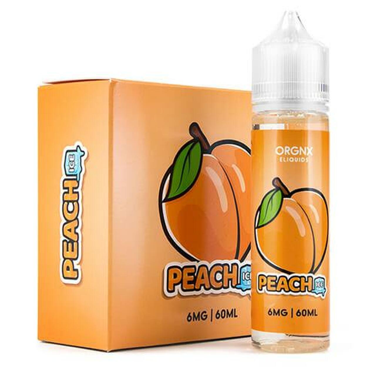 Buy Iced Peach Orgnx E-Liquids 60ml best price in Pakistan - VapeMall