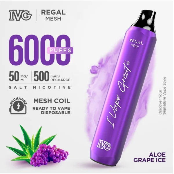 Ivg Regal Disposable 6000 Puffs At Best Price In Pakistan