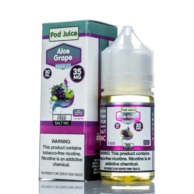 Buy Freeze Aloe Grape Pod Juice Salt 30 ml At Best Price In Pakistan - VapeMall