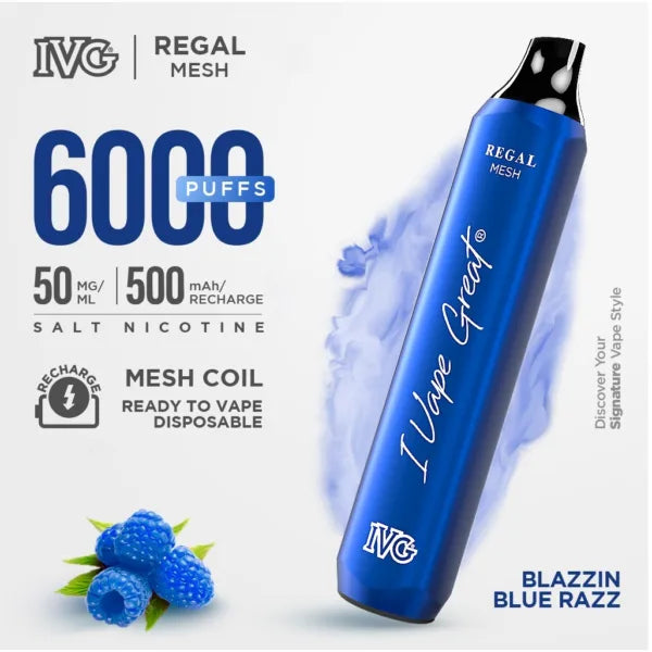 Ivg Regal Disposable 6000 Puffs At Best Price In Pakistan