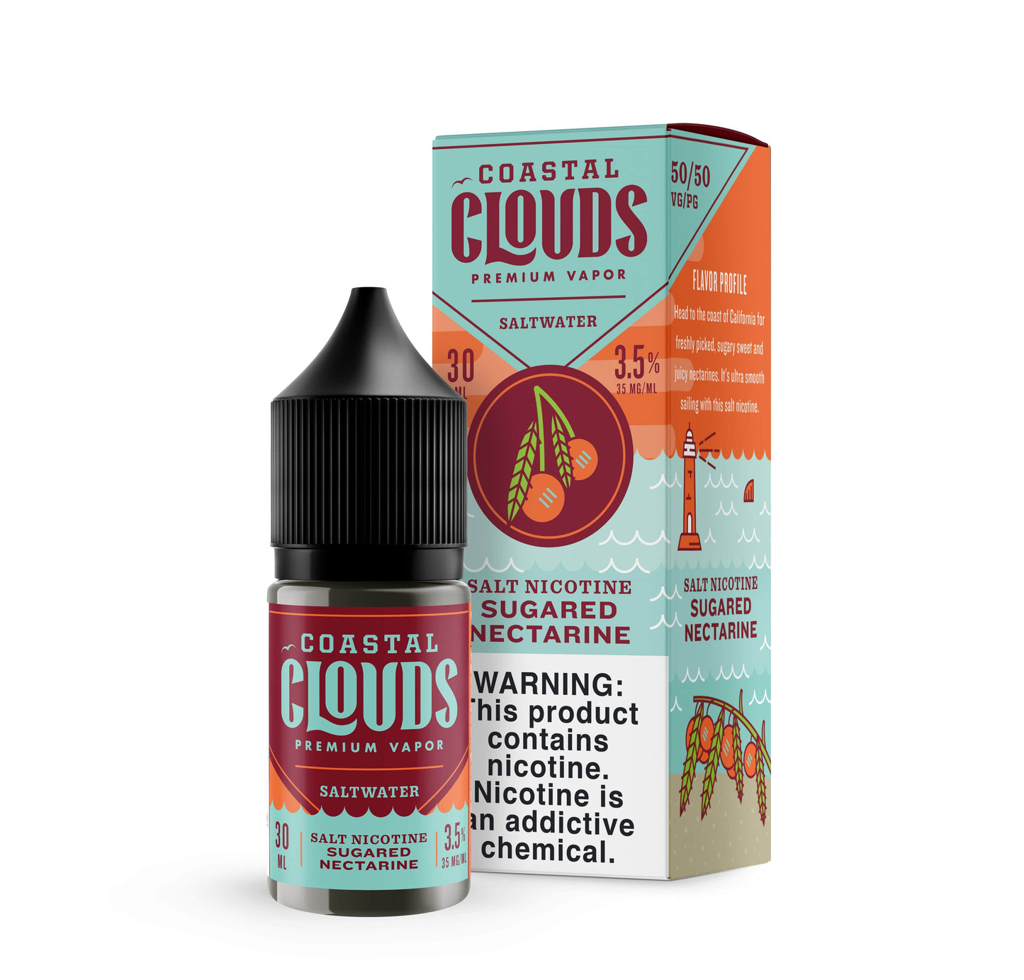 Buy Citrus Peach by Coastal Clouds best price in Pakistan - VapeMall