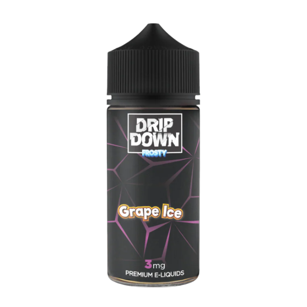 Drip Down Frosty Grape Ice 100 ml At Best Price In Pakistan - VapeMall