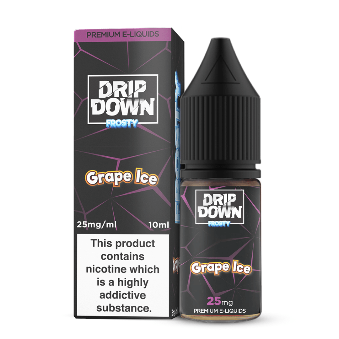 Buy Drip Down Frosty Grape Ice 10 ml At Best Price In Pakistan - VapeMall