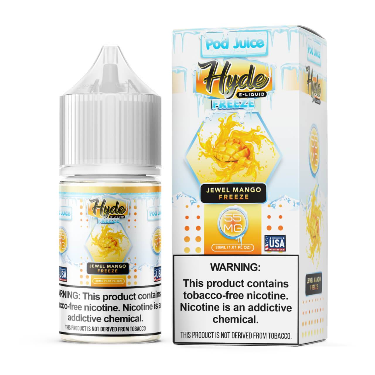 Buy Freeze Jewel Mango Pod Juice X Hyde Salt 30 ml At Best Price In Pakistan - VapeMall