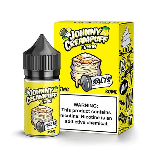 Buy Johnny Cream Puff Lemon Salt 30ml best price in Pakistan - VapeMall